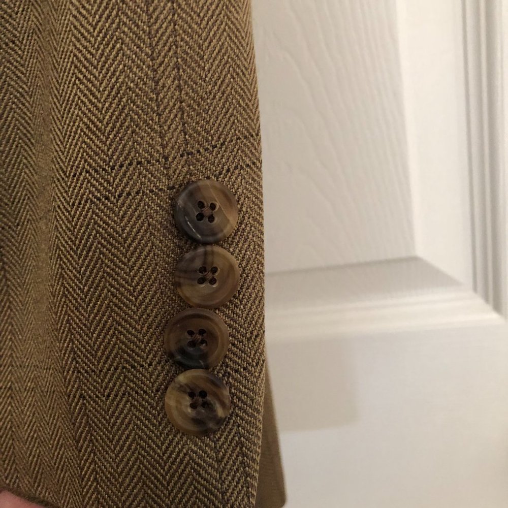 HICKEY FREEMAN Silk/Wool Sport Coat Size 44R - Picture 5 of 12